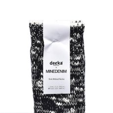 画像2: MINEDENIM  decka × MINEDENIM Melange Rib SOX (2)