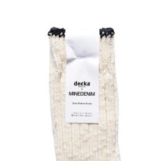 画像7: MINEDENIM  decka × MINEDENIM Melange Rib SOX (7)