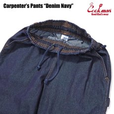 画像12: COOKMAN  カーペンターズパンツ Carpenter's Pants Denim Navy (12)