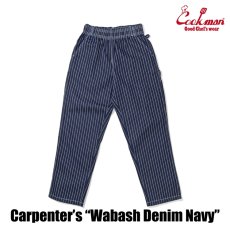 画像11: COOKMAN  カーペンターズパンツ Carpenter's Pants Wabash Denim Navy (11)