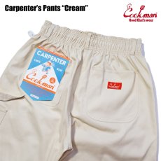 画像8: COOKMAN  カーペンターズパンツ Carpenter's Pants Denim Cream (8)