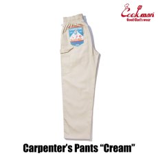 画像2: COOKMAN  カーペンターズパンツ Carpenter's Pants Denim Cream (2)