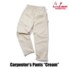 画像4: COOKMAN  カーペンターズパンツ Carpenter's Pants Denim Cream (4)