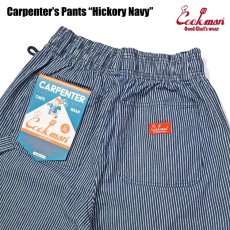 画像8: COOKMAN  カーペンターズパンツ Carpenter's Pants Hickory Navy (8)