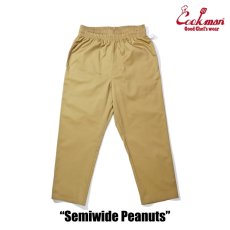 画像3: COOKMAN  シェフパンツ Chef Pants Semiwide Peanuts (3)