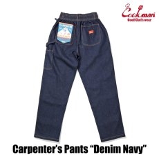 画像6: COOKMAN  カーペンターズパンツ Carpenter's Pants Denim Navy (6)