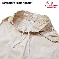 画像7: COOKMAN  カーペンターズパンツ Carpenter's Pants Denim Cream (7)