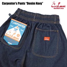 画像11: COOKMAN  カーペンターズパンツ Carpenter's Pants Denim Navy (11)