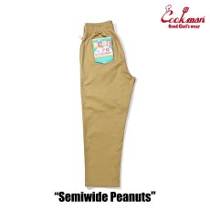 画像2: COOKMAN  シェフパンツ Chef Pants Semiwide Peanuts (2)