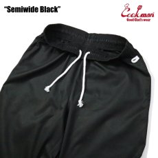 画像5: COOKMAN  シェフパンツ Chef Pants Semiwide Black (5)