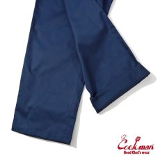 画像8: COOKMAN  シェフパンツ Chef Pants Semiwide Navy (8)