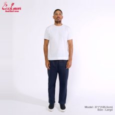 画像12: COOKMAN  シェフパンツ Chef Pants Semiwide Navy (12)