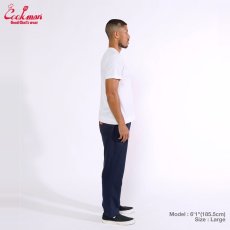 画像16: COOKMAN  シェフパンツ Chef Pants Semiwide Navy (16)