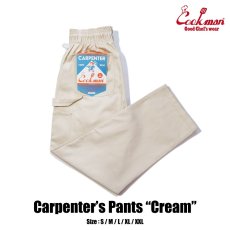 画像1: COOKMAN  カーペンターズパンツ Carpenter's Pants Denim Cream (1)