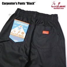 画像11: COOKMAN  カーペンターズパンツ Carpenter's Pants Denim Black (11)