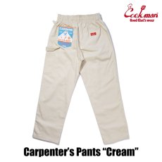 画像6: COOKMAN  カーペンターズパンツ Carpenter's Pants Denim Cream (6)