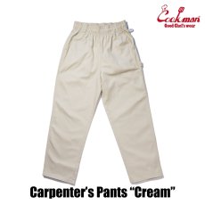 画像5: COOKMAN  カーペンターズパンツ Carpenter's Pants Denim Cream (5)