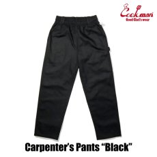 画像6: COOKMAN  カーペンターズパンツ Carpenter's Pants Denim Black (6)