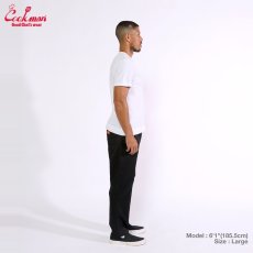 画像16: COOKMAN  シェフパンツ Chef Pants Semiwide Black (16)