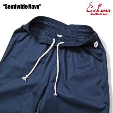 画像5: COOKMAN  シェフパンツ Chef Pants Semiwide Navy (5)