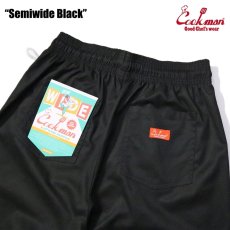 画像6: COOKMAN  シェフパンツ Chef Pants Semiwide Black (6)