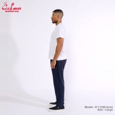 画像14: COOKMAN  シェフパンツ Chef Pants Semiwide Navy (14)