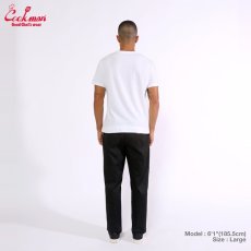 画像15: COOKMAN  シェフパンツ Chef Pants Semiwide Black (15)