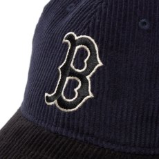 画像5: NEW ERA  9TWENTY MLB Corduroy コーデュロイ ボストン・レッドソックス ネイビー ブラックバイザー (5)