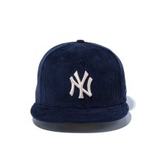 画像2: NEW ERA  59FIFTY MLB Corduroy コーデュロイ ニューヨーク・ヤンキース ネイビー (2)