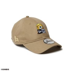 画像3: NEW ERA  9TWENTY たべっ子どうぶつ らいおん ボックスロゴ ブリティッシュカーキ (3)