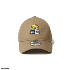 画像2: NEW ERA  9TWENTY たべっ子どうぶつ らいおん ボックスロゴ ブリティッシュカーキ (2)