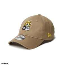 画像1: NEW ERA  9TWENTY たべっ子どうぶつ らいおん ボックスロゴ ブリティッシュカーキ (1)