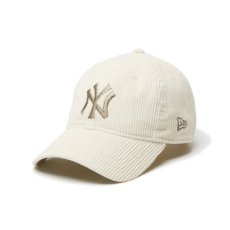 画像1: NEW ERA  9TWENTY MLB Corduroy コーデュロイ ニューヨーク・ヤンキース アイボリー (1)