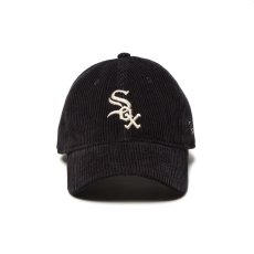 画像2: NEW ERA  9TWENTY MLB Corduroy コーデュロイ シカゴ・ホワイトソックス ブラック (2)