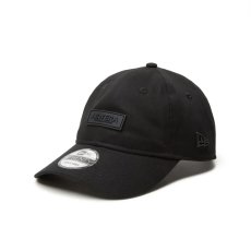 画像1: NEW ERA  9TWENTY Rubber Patch ブラック (1)