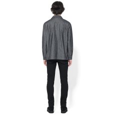 画像7: MINEDENIM  506 Chambray Open Collar L/S SH (7)