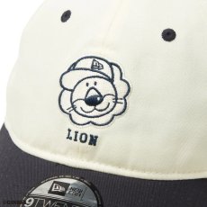 画像7: NEW ERA  9TWENTY たべっ子どうぶつ らいおん クローム ネイビーバイザー (7)