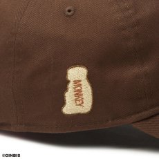 画像8: NEW ERA  9TWENTY たべっ子どうぶつ さる ボックスロゴ ウォルナット (8)