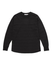 画像2: nonnative  DWELLER L/S TEE COTTON JERSEY BORDER (2)