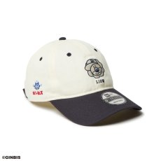 画像4: NEW ERA  9TWENTY たべっ子どうぶつ らいおん クローム ネイビーバイザー (4)