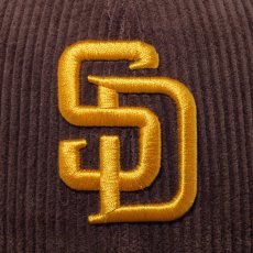 画像3: NEW ERA  59FIFTY MLB Corduroy コーデュロイ サンディエゴ・パドレス キャメル (3)