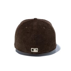 画像4: NEW ERA  59FIFTY MLB Corduroy コーデュロイ ロサンゼルス・ドジャース ダークブラウン (4)