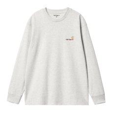 画像4: CARHARTT WIP  L/S AMERICAN SCRIPT T-SHIRT (4)