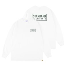 画像1: STANDARD CALIFORNIA  SD Heavyweight Box Logo Long Sleeve T (1)