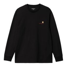 画像1: CARHARTT WIP  L/S AMERICAN SCRIPT T-SHIRT (1)