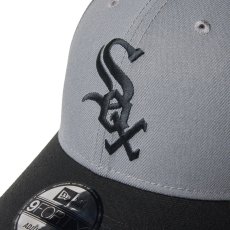 画像7: NEW ERA  9FORTY MLB Color Custom シカゴ・ホワイトソックス ストームグレー ブラックバイザー (7)