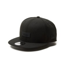 画像1: NEW ERA  9FIFTY Rubber Patch ブラック (1)