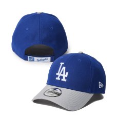 画像1: NEW ERA  9FORTY MLB Color Custom ロサンゼルス・ドジャース ダークロイヤル グレーバイザー (1)