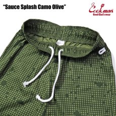 画像7: COOKMAN  Chef Pants Sauce Splash Camo Olive (7)