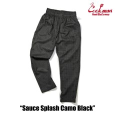 画像5: COOKMAN  Chef Pants Sauce Splash Camo Black (5)